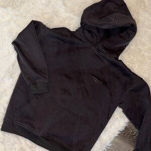 Essentials Black Hoodie Sweater